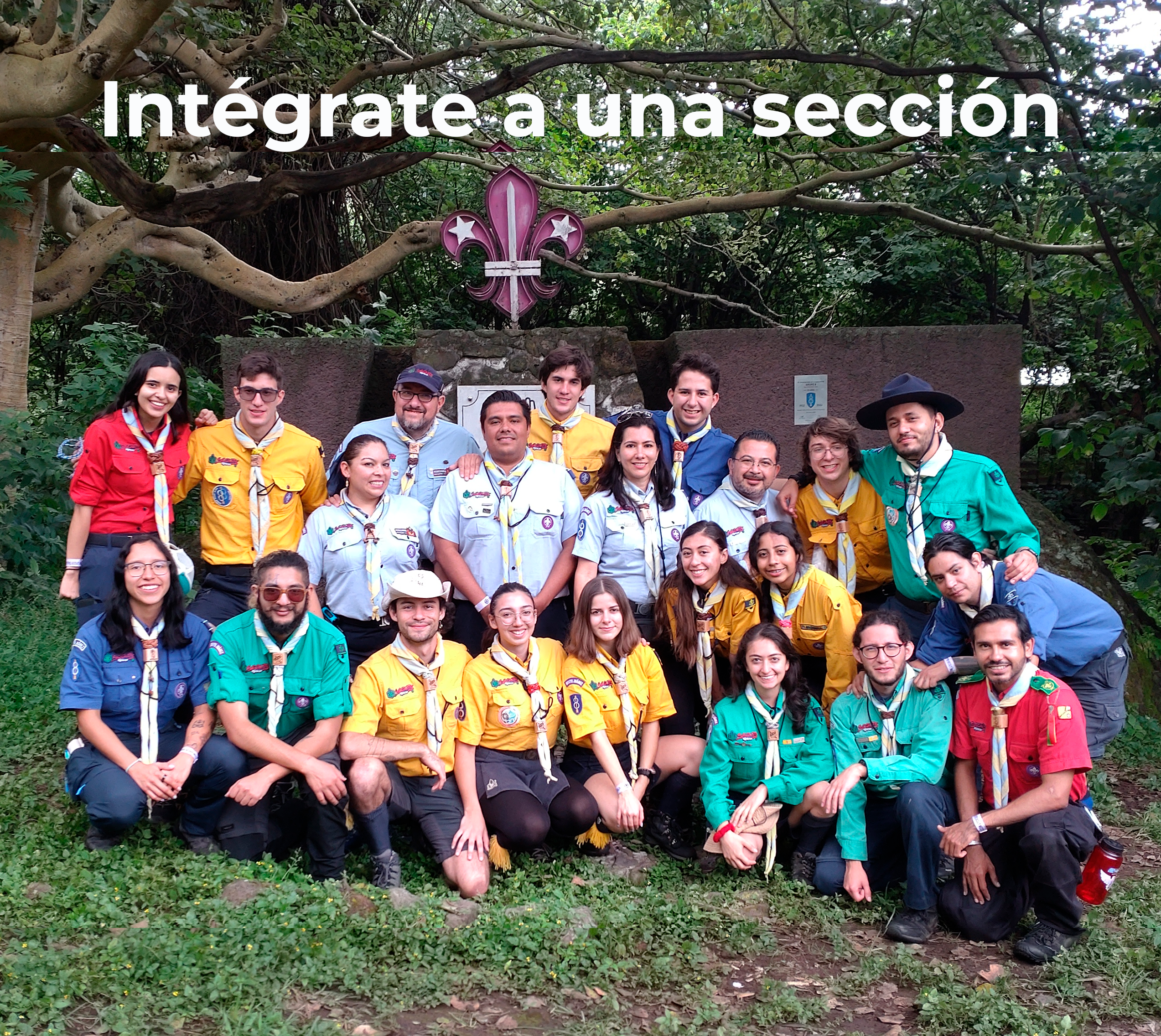 Intégrate a una sección |Grupo 8 BJ |Scouts de México