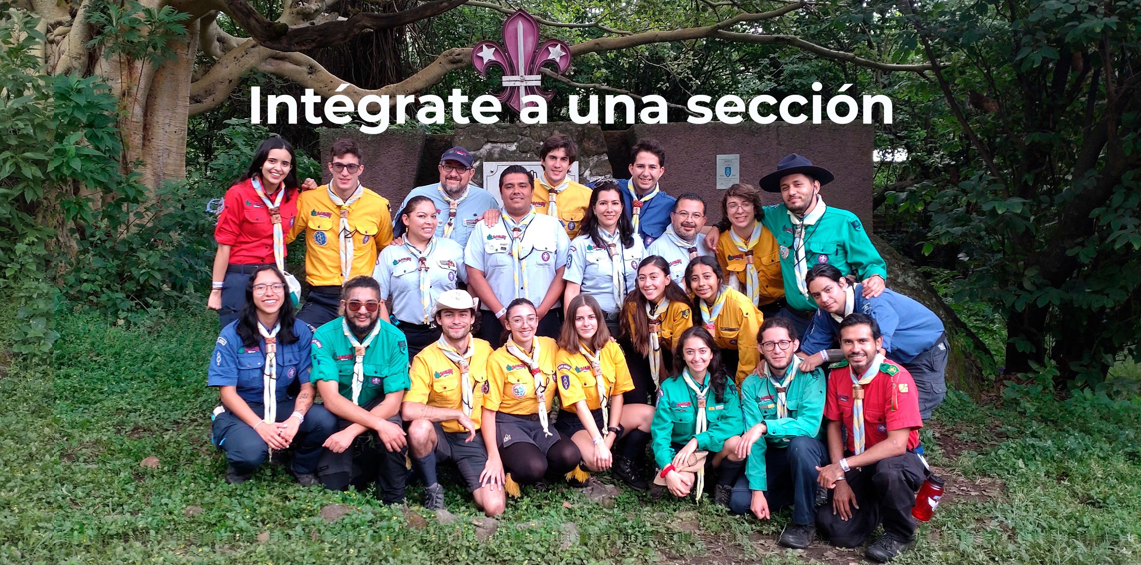 Intégrate a una sección |Grupo 8 BJ |Scouts de México