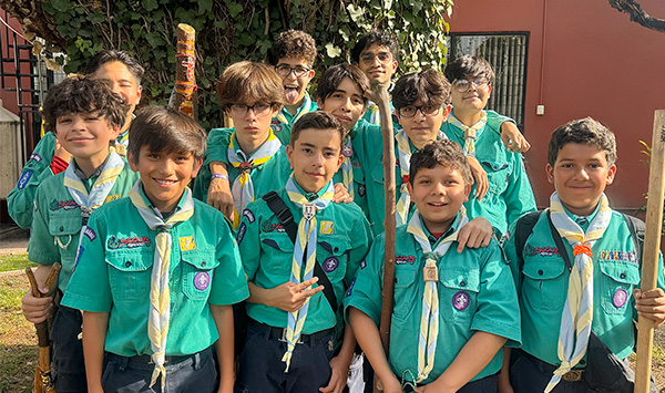 Jovenes de Tropa Scout